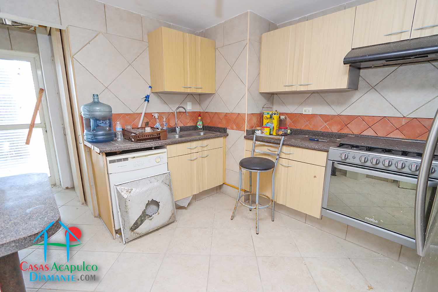 Maralago E 1201 - Cocina después de Otis 1